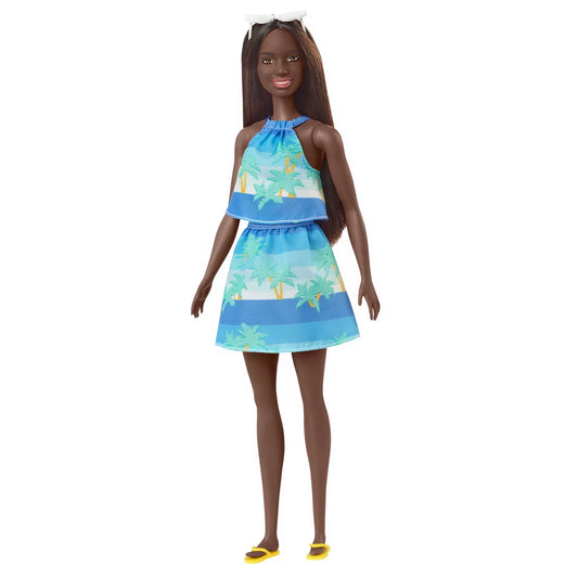 BARBIE TRAVEL PAPUSA BARBIE ANIVERSARE 50 DE ANI MALIBU BRUNETA, BARBIE - TRAVEL