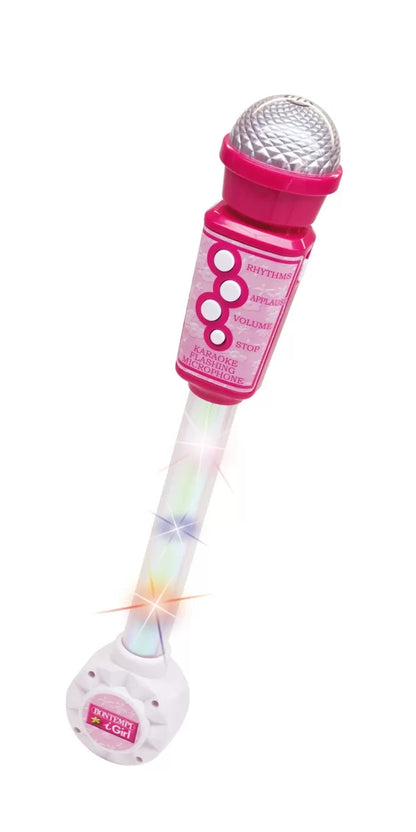 BONTEMPI MICROFON CU LUMINI GIRL, BONTEMPI