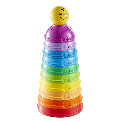 FISHER PRICE PIRAMIDA CUPELOR, FISHER PRICE - RADE SI INVATA