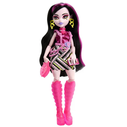 MONSTER HIGH NEON FRIGHTS PAPUSA DRACULAURA, MONSTER HIGH