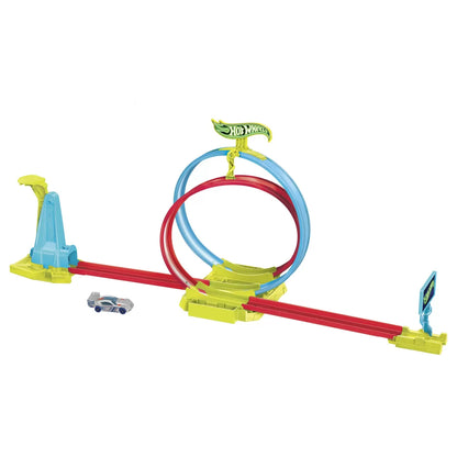 HOT WHEELS PISTA LASER STUNT SLAMWAY , HOT WHEELS - CITY