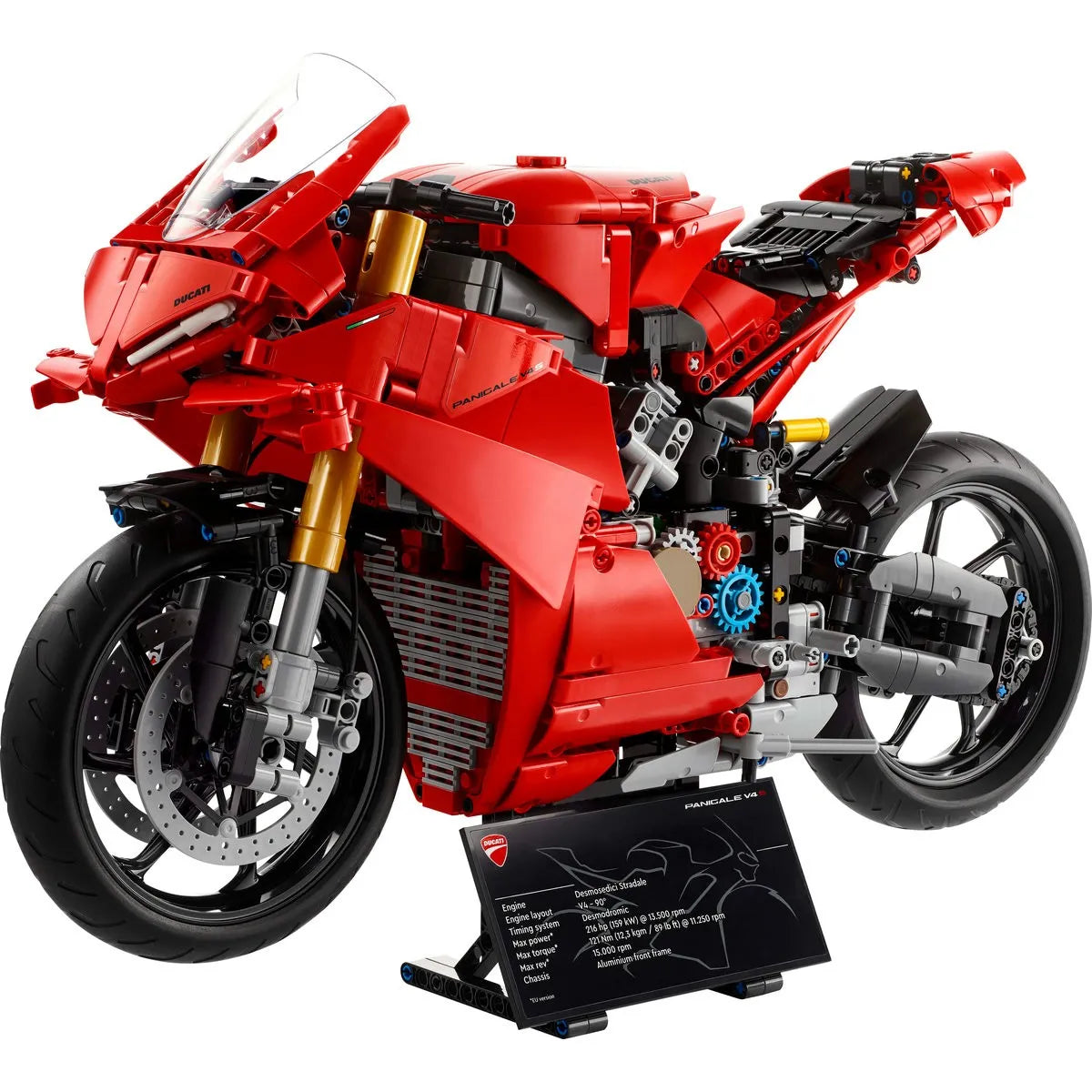 LEGO TECHNIC MOTOCICLETA DUCATI PANIGALE V4 S 42202, LEGO TECHNIC