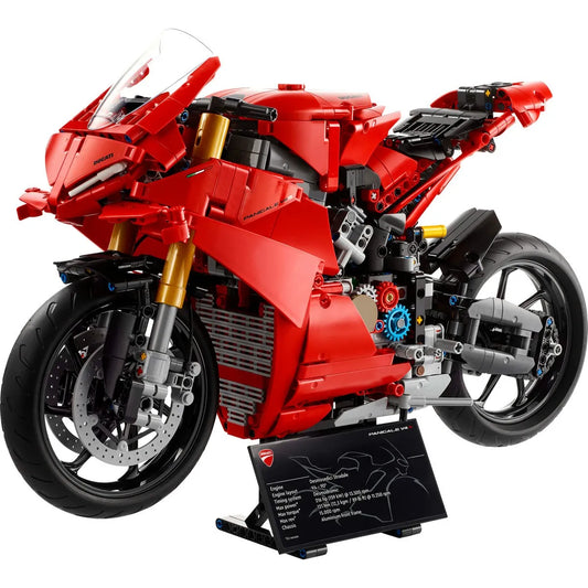 LEGO TECHNIC MOTOCICLETA DUCATI PANIGALE V4 S 42202, LEGO TECHNIC