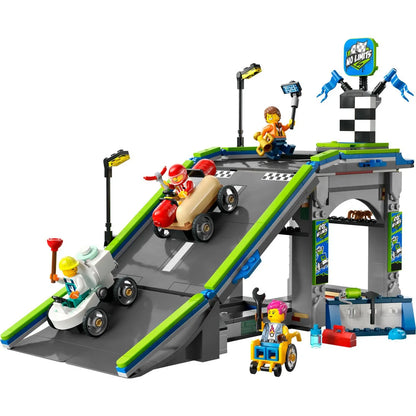 LEGO CITY FARA LIMITE: RAMPA PENTRU CURSE DE MASINI 60460, LEGO CITY