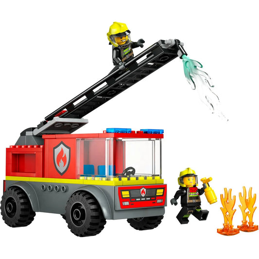 LEGO CITY CAMION DE POMPIERI CU SCARA 60463, LEGO CITY
