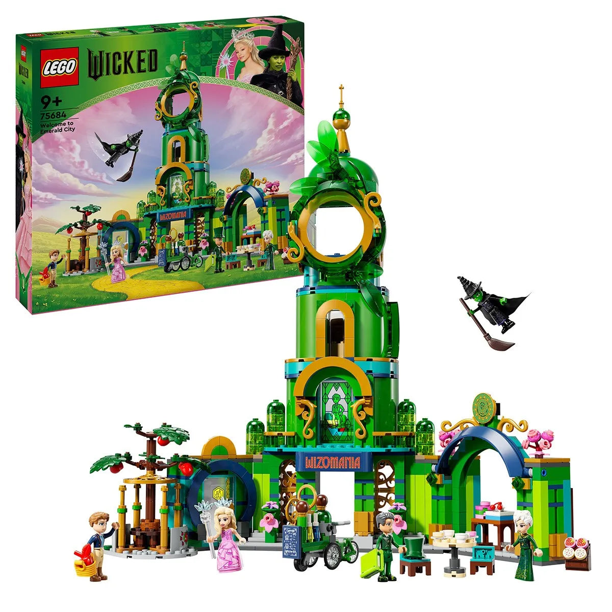 LEGO WICKED BUN VENIT IN ORASUL DE SMARALD 75684, LEGO WICKED