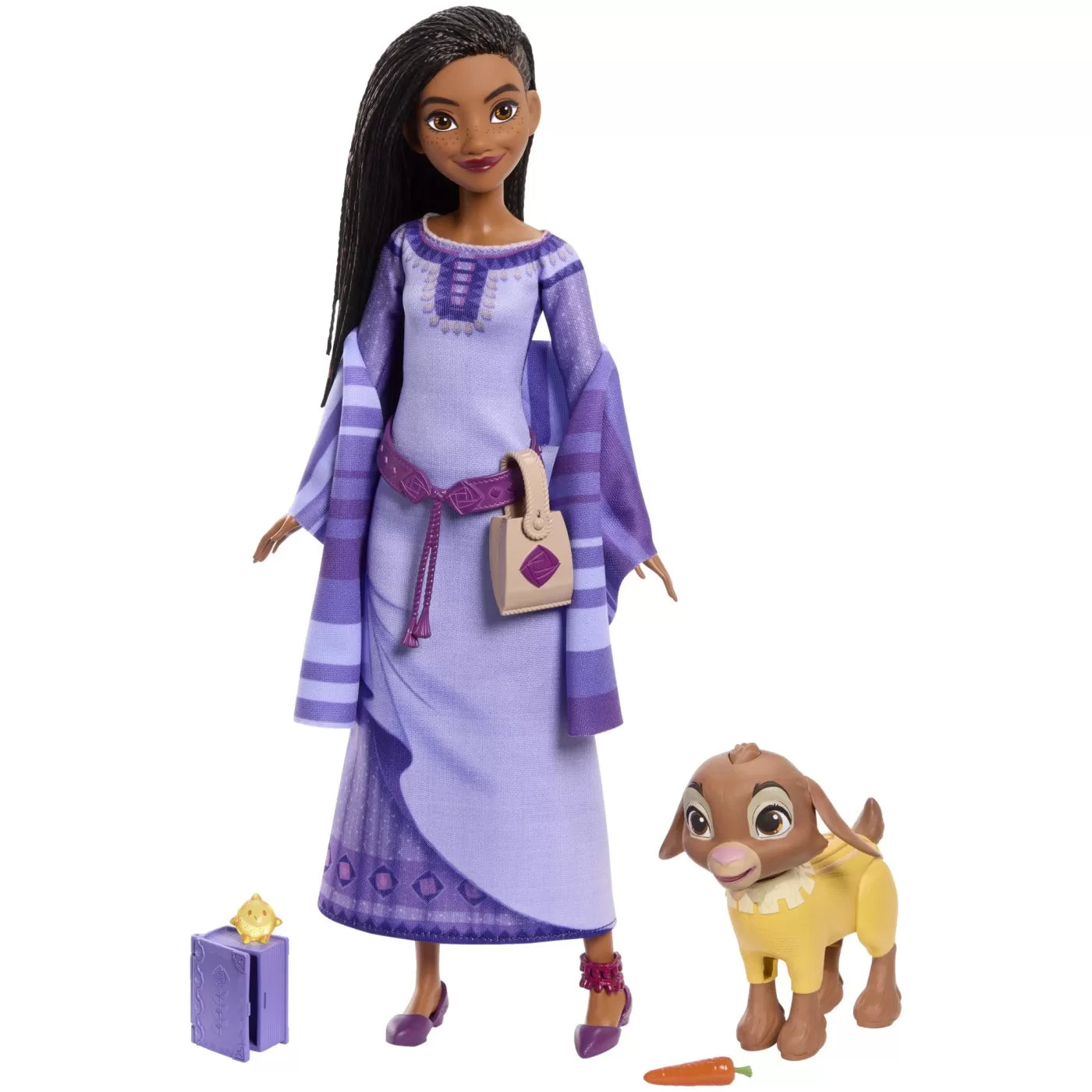 DISNEY WISH SET PAPUSA ASHA CU ACCESORII, WISH