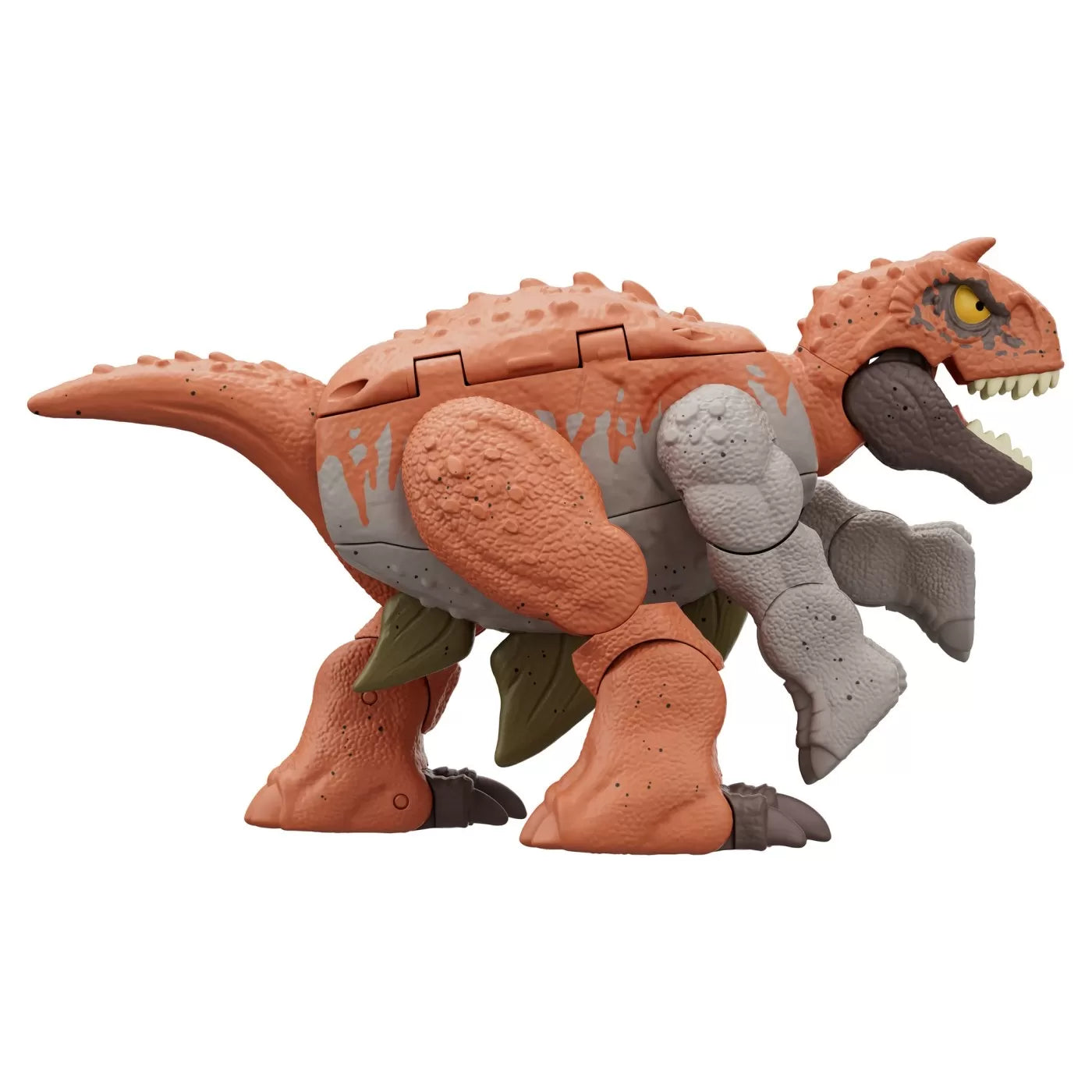 JURASSIC WORLD FIERCE CHANGERS DOUBLE DANGER DINOZAUR TRANSFORMABIL CARNOTAURUS SI STEGOSAURUS, JURASSIC WORLD