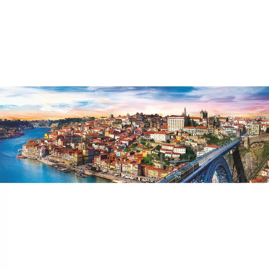 PUZZLE TREFL 500 PORTO PANORAMA PORTUGALIA, TREFL 500P