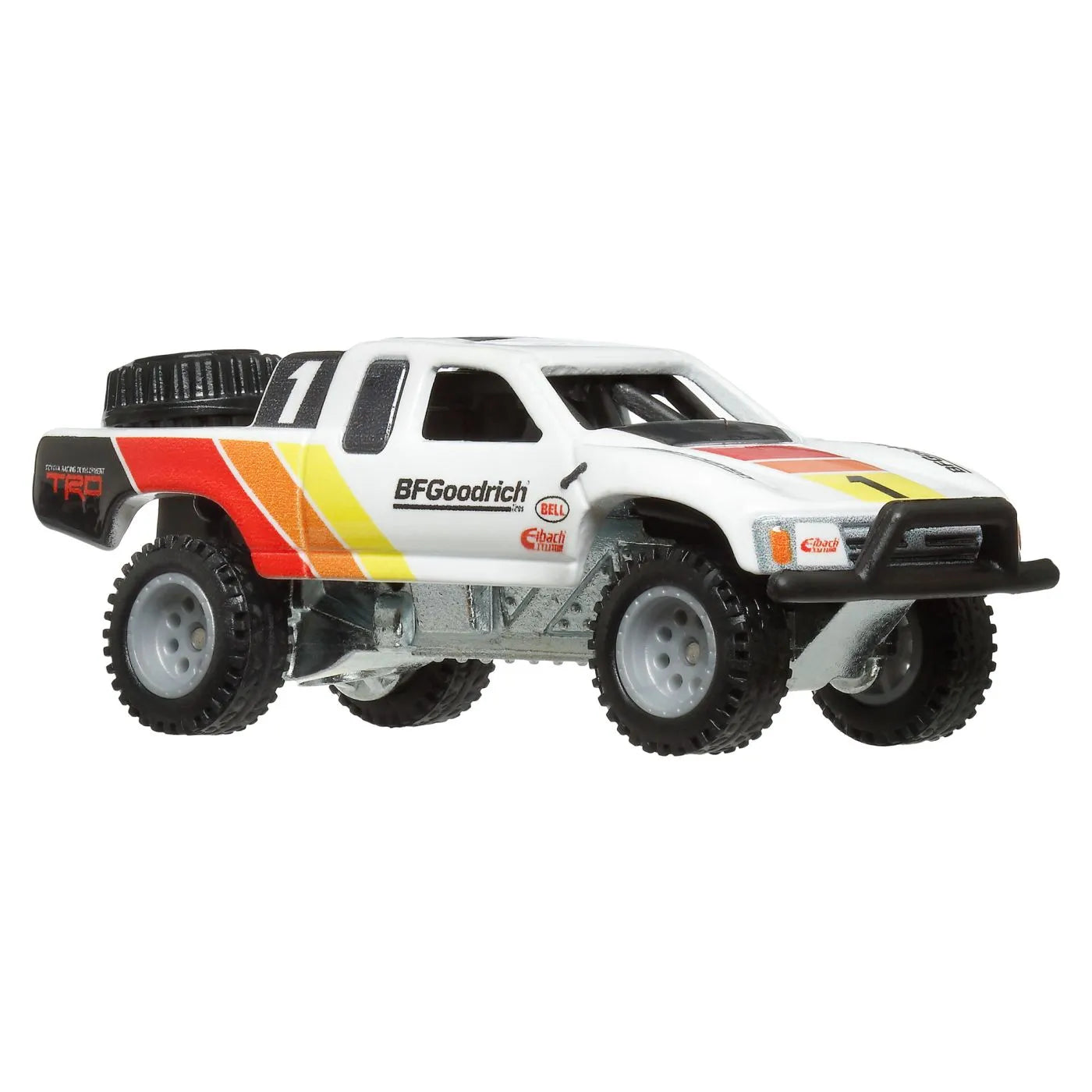 HOT WHEELS TRANSPORTATOR FLEET STREET CU MASINUTA TOYOTA OFF ROAD TRUCK SCARA 1:64, HOT WHEELS - VEHICULE