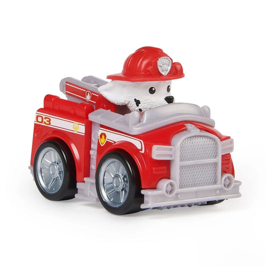 PATRULA CATELUSILOR PUP SQUAD RACERS VEHICUL CU FIGURINA MARSHALL, PATRULA CATELUSILOR