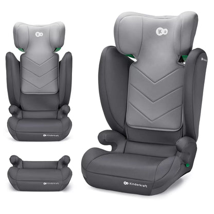 SCAUN AUTO KINDERKRAFT I-SPARK, I-SIZE 100-150 CM, GREY, KINDERKRAFT