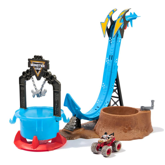 MONSTER JAM MUD BLASTERS SET ARUNCATOARE DE NOROI, MONSTER JAM