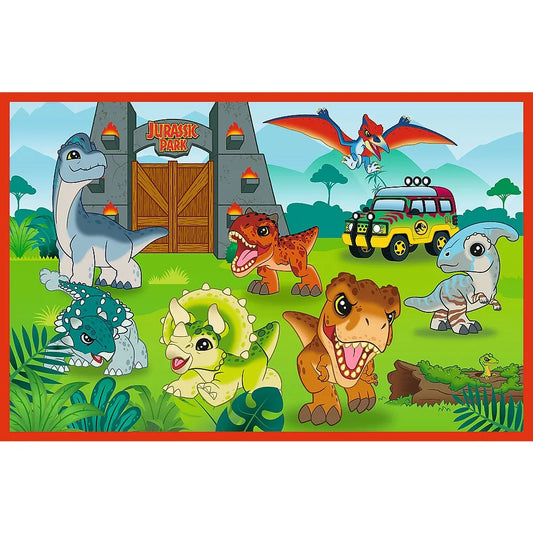 PUZZLE TREFL 2X70 JURASSIC WORLD UNIVERSUL JURASSIC PARK, TREFL 2X70