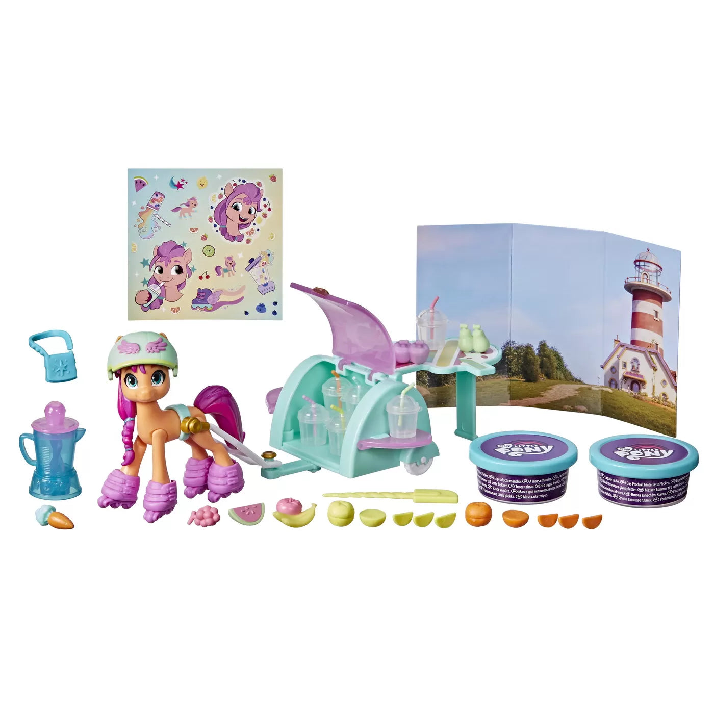 MY LITTLE PONY SCENA DE FILM SUNNY STARSCOUT, MY LITTLE PONY
