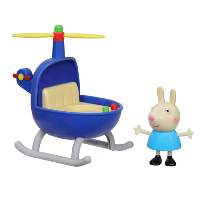 PEPPA PIG VEHICUL CU FIGURINA MICUL ELICOPTER, PEPPA PIG