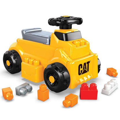 MEGA BLOKS VEHICUL DE CONSTRUIT CAT 10 PIESE , MEGA BLOKS
