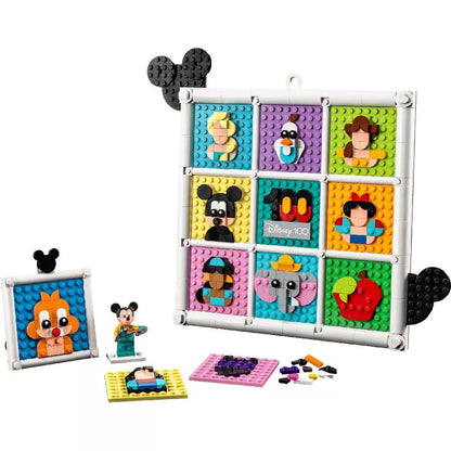 LEGO DISNEY CLASSIC 100 DE ANI DE FIGURI EMBLEMATICE DE ANIMATIE DISNEY 43221, LEGO DISNEY