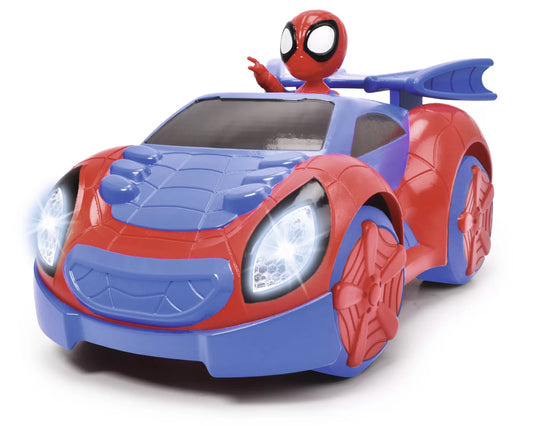 SPIDEY PRIETENII EXTRAORDINARI MASINUTA CU TELECOMANDA WEB RACER SCARA 1:18 , JADATOYS