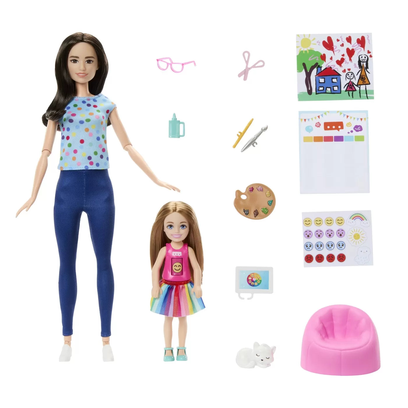 BARBIE PAPUSA BARBIE YOU CAN BE TERAPEUT IN ARTA, BARBIE - I CAN BE