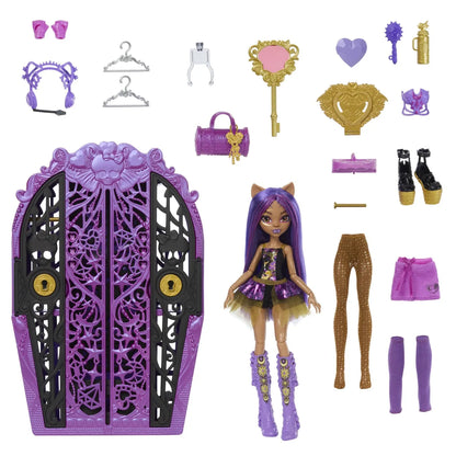 MONSTER HIGH SKULLTIMATE SECRETS PAPUSA CLAWDEEN WOLF, MONSTER HIGH