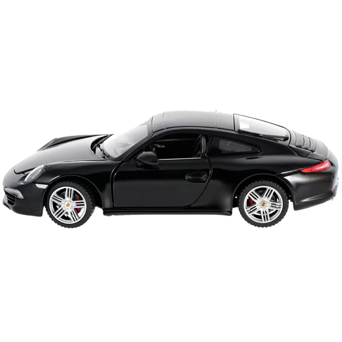MASINUTA METALICA PORSCHE 911 NEGRU SCARA 1 LA 24, RASTAR METAL 1:24