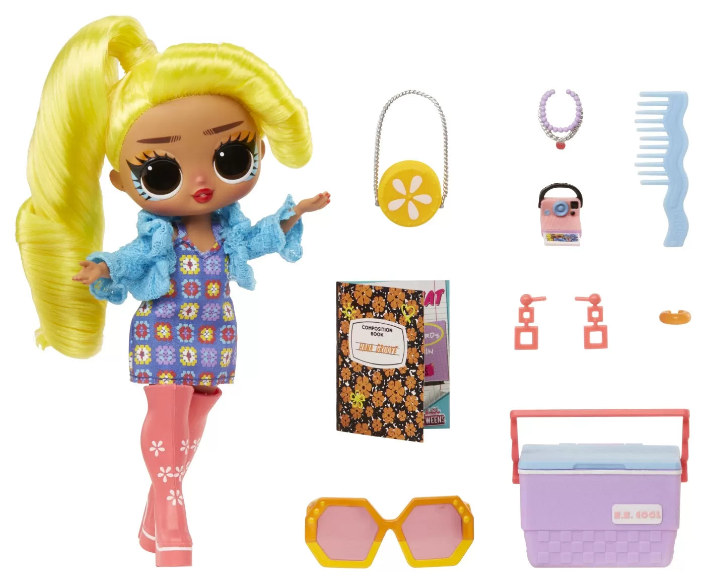 L.O.L. SURPRISE! TWEENS PAPUSA FASHIONISTA HANA GROOVE CU SURPRIZE, LOL SURPRISE