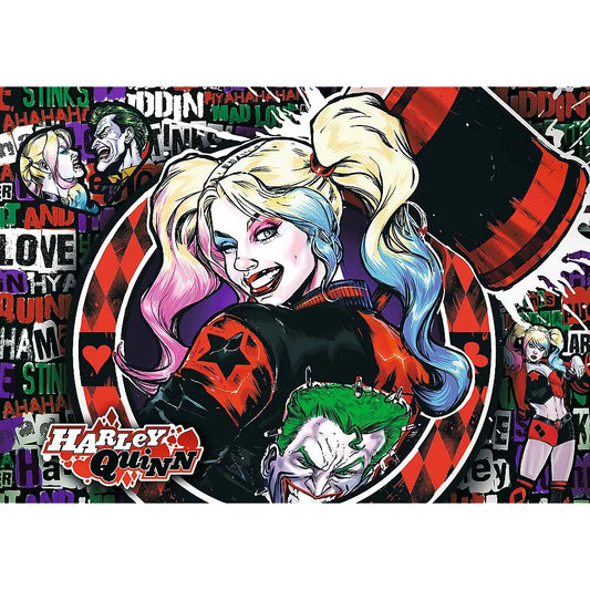 PUZZLE TREFL 1000 PREMIUM PLUS HARLEY QUINN, TREFL 1000P