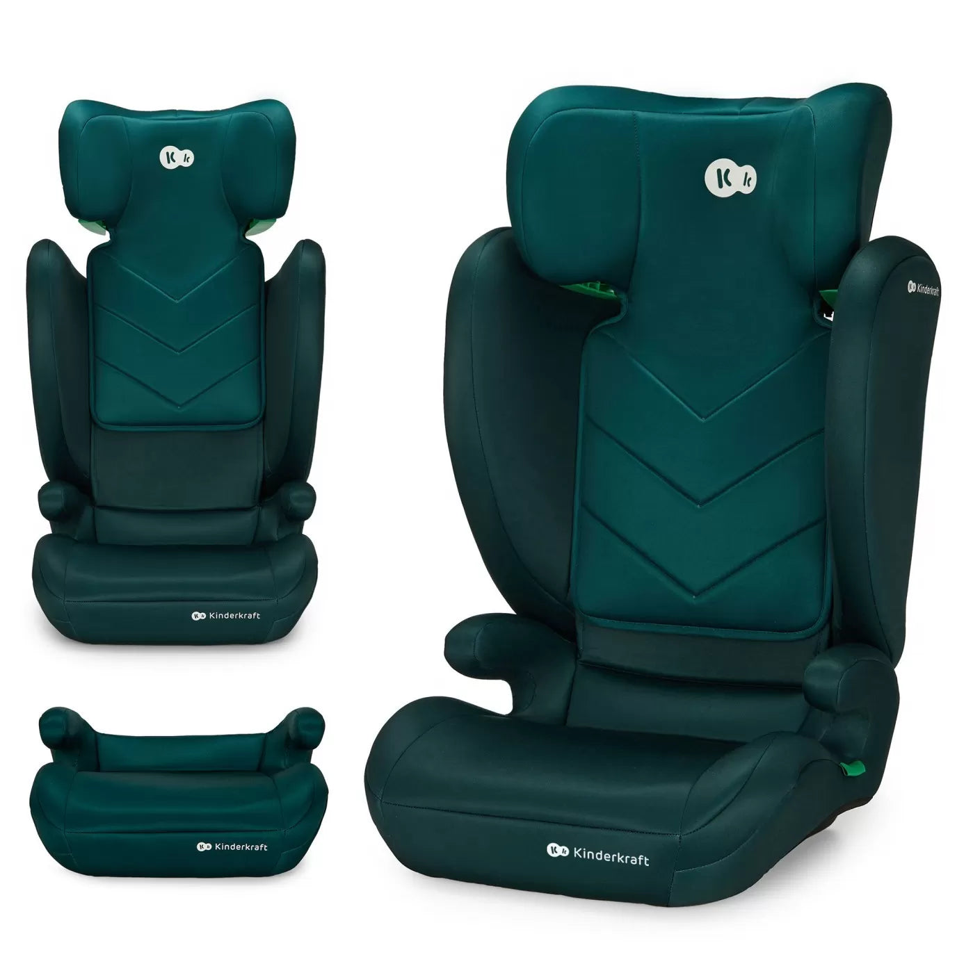 SCAUN AUTO KINDERKRAFT I-SPARK, I-SIZE 100-150 CM, GREEN, KINDERKRAFT