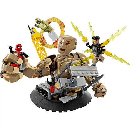 LEGO SUPER HEROES OMUL PAIANJEN VS SANDMAN BATALIA FINALA 76280, LEGO SUPER HEROES