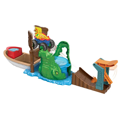 HOT WHEELS MONSTER TRUCK COLOR SHIFTERS ATACUL CROCODILULUI, HOT WHEELS - MONSTER TRUCK