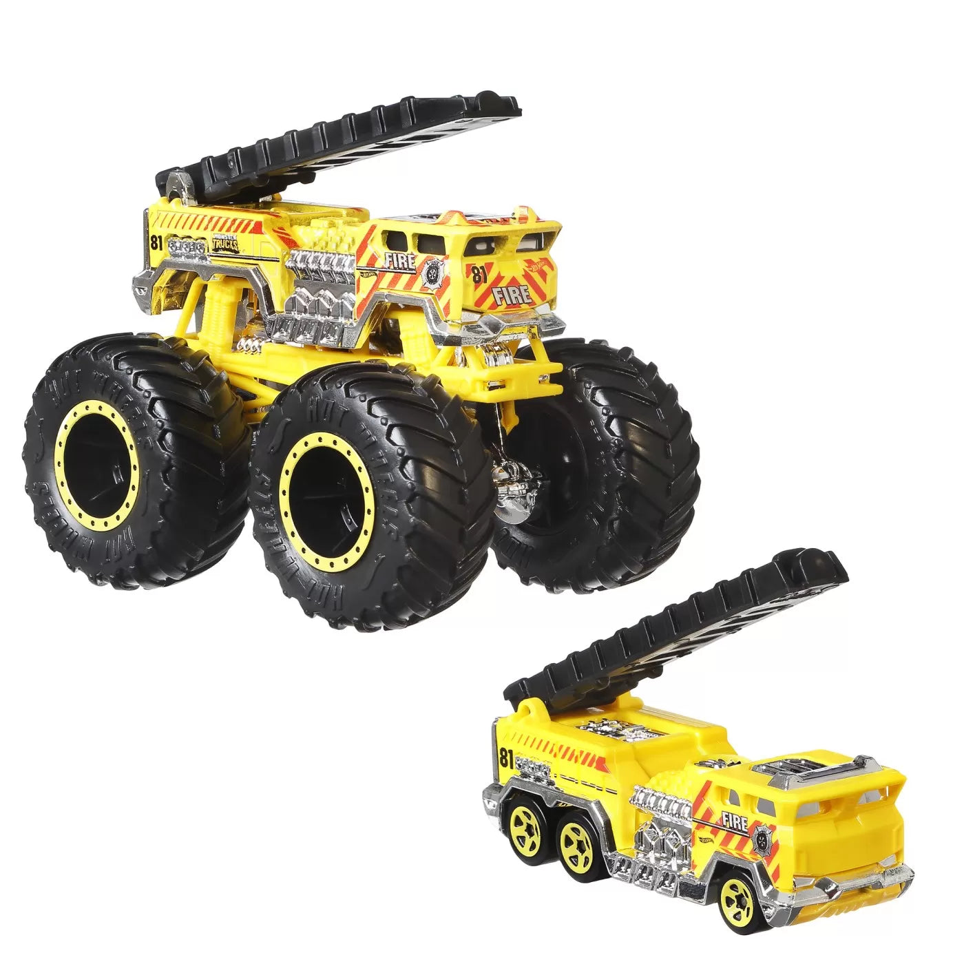 HOT WHEELS MONSTER TRUCK SI MASINUTA METALICA 5 ALARM, HOT WHEELS - MONSTER TRUCK