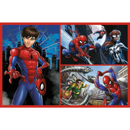 PUZZLE TREFL 2X70 MARVEL SPIDER-MAN AVENTURILE LUI SPIDER-MAN, TREFL 2X70