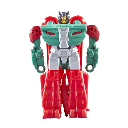 TRANSFORMERS 7 EARTHSPARK FIGURINA TRANSFORMABILA SKULLCRUNCHER 6CM, TRANSFORMERS