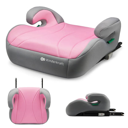 INALTATOR AUTO KINDERKRAFT BOOST, I-SIZE 135-150 CM, ROSE PINK, KINDERKRAFT