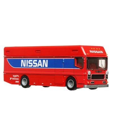 HOT WHEELS TRANSPORTATOR EURO HAULER CU MASINUTA NISSAN 300 ZX GTS SCARA 1:64, HOT WHEELS - VEHICULE
