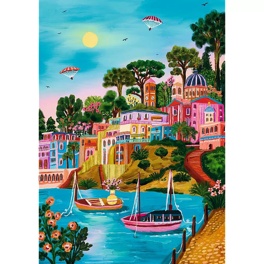 PUZZLE TREFL 1000 PREMIUM PLUS SYROS GRECIA, TREFL 1000P