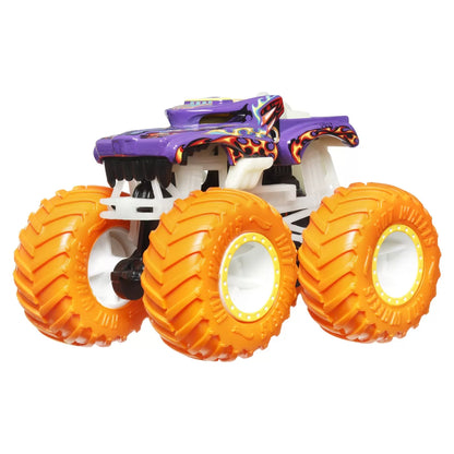HOT WHEELS MONSTER TRUCK GLOW IN THE DARK MASINUTA HOTWEILER SCARA 1:64, HOT WHEELS - MONSTER TRUCK