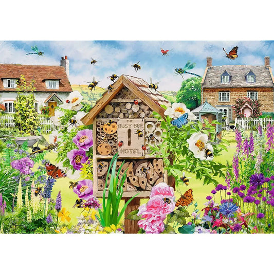 PUZZLE TREFL 1000 PREMIUM PLUS TEA TIME CASA PENTRU ALBINE, TREFL 1000P