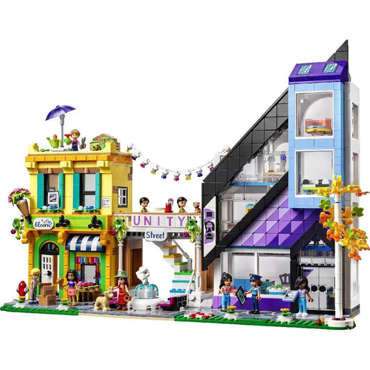 LEGO FRIENDS FLORARIE SI MAGAZIN DE DESIGN IN CENTRUL ORASULUI 41732, LEGO FRIENDS