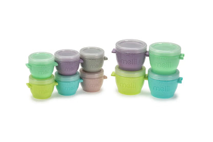 SET 10 RECIPIENTE SNAP&GO, MELII, 6*59 ML + 4*118 ML, MELII