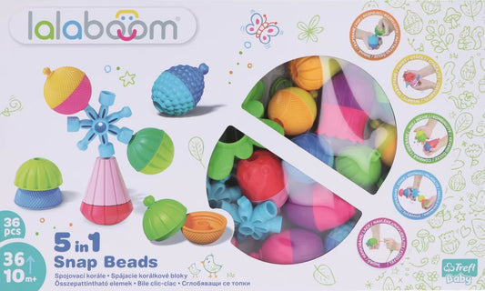 LALABOOM JOC DE DEZVOLTARE BEBE MONTESSORI 36 PIESE, LALABOOM