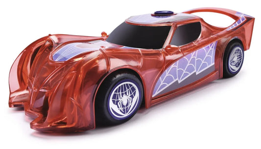 JADA MARVEL MASINUTA LIGHT HERO SPIDER MAN CU SUNETE SI LUMINI SCARA 1:32, JADATOYS