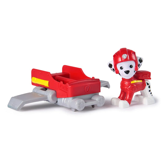 PATRULA CATELUSILOR ACTION PUPS SET VEHICUL DE SALVARE HOVERBOARD SI FIGURINA MARSHALL 5 CM, PATRULA CATELUSILOR