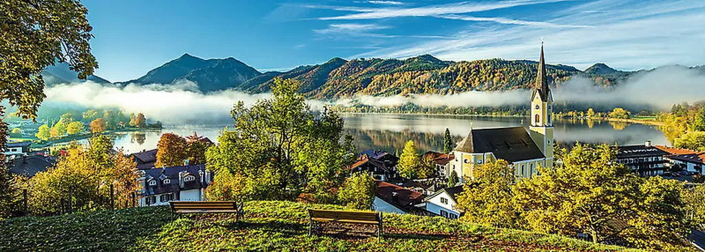 PUZZLE TREFL 1000 PANORAMA LAC, TREFL 1000P