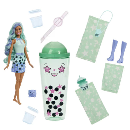 BARBIE POP REVEAL BUBBLE TEA PAPUSA BARBIE GREEN TEA, BARBIE - DREAMTOPIA