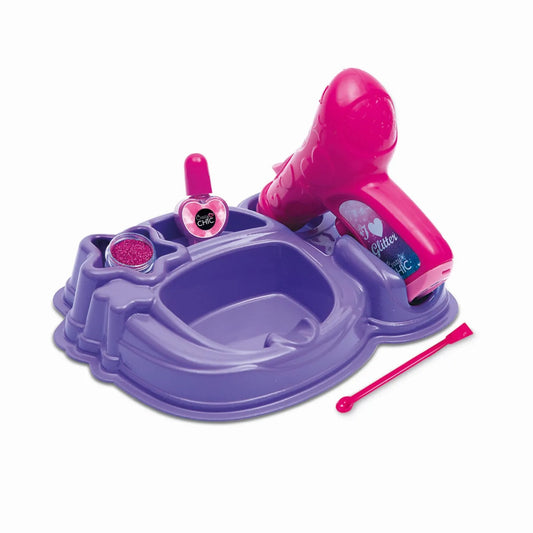SET DE UNGHII FANTASTIC CRAZY CHIC, CLEMENTONI