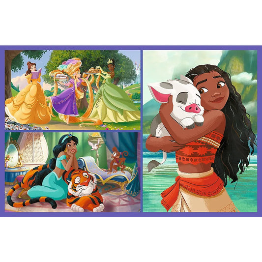PUZZLE TREFL 2X70 DISNEY PRINCESS VIATA PRINTESELOR DISNEY, TREFL 2X70