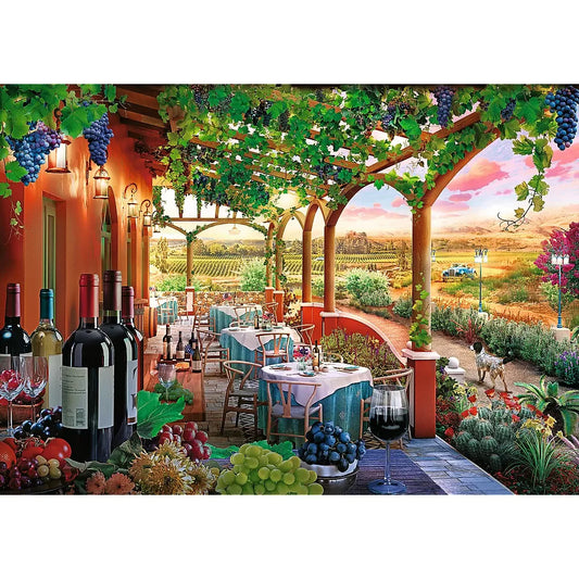 PUZZLE TREFL 1000 PREMIUM PLUS TEA TIME PODGORIA ITALIANA, TREFL 1000P