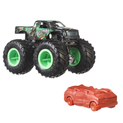 HOT WHEELS MONSTER TRUCK SI MASINUTA METALICA SKELETON CREW, HOT WHEELS - MONSTER TRUCK